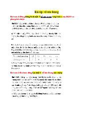 Bài tập về ước lượng - Xác suất thống kê | Học viện Chính sách và Phát triển
