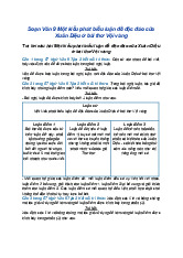 Soạn bài Một kiểu phát biểu luận đề độc đáo của Xuân Diệu ở bài thơ Vội vàng | SGK Ngữ Văn 9 Kết nối tri thức (Tập 2)