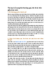 Thủ tục bổ sung tên thường gọi, tên khác trên giấy khai sinh