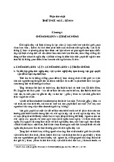 Tóm tắt Lý Thuyết Triết Học Mác - Lênin | Đại học Công nghệ Thành phố Hồ Chí Minh