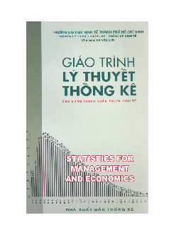Giáo trình môn Lý thuyết thống kê | Trường Đại học kinh tế Thành phố Hồ Chí Minh