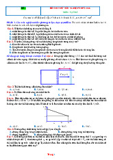 Bộ 10 Đề Thi Thử Tốt Nghiệp THPT 2026 Môn Vật Lí Giải Chi Tiết