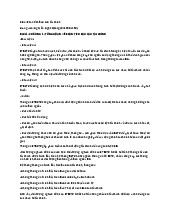 Tài liệu Môn Phân tích báo cáo tài chính | Đại học Kinh Tế Quốc Dân