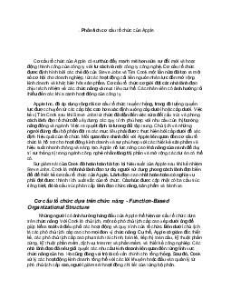 Tài liệu phân tích cơ cấu môi trường môn Kinh tế học đại cương | Đại học Thăng Long