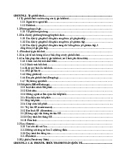 Tài liệu Ghi chú về Thanh toán và Tín dụng Thanh toán quốc tế | Môn Thanh toán quốc tế - Đại học Kinh Tế Quốc Dân