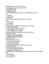 Đề cương ôn tập môn địa lý lớp 11 học kỳ I