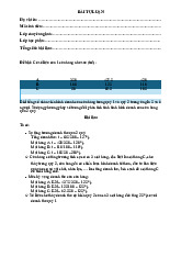 Bài tự luận Tăng trưởng Doanh thu trong Kinh tế & Kinh doanh môn Thống kê trong kinh tế và kinh doanh | Trường Đại học Kinh Tế Quốc Dân