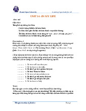 Unit 14: Thì Hiện Tại Hoàn Thành và Hoạt Động Thời Gian Rỗi môn Tiếng Anh cơ bản 2 | Trường đại học Mở Hà Nội