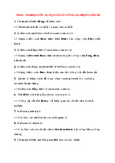 Đề cương môn quản lý công nghiệp - Trường Đại học bách khoa - Đại học đà nẵng.