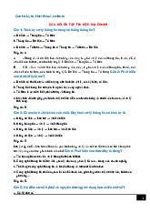 Câu Hỏi Ôn Tập - Tin Học Đại Cương (THĐC) - Khối Kinh Tế