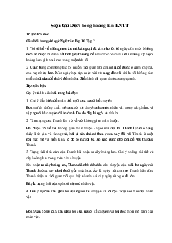 Soạn bài Dưới bóng hoàng lan KNTT