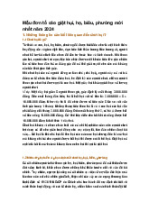 Mẫu đơn tố cáo giật hụi, họ, biêu, phường mới nhất năm 2024