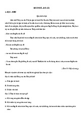 Đề ôn hè Tiếng Việt 3 lên 4 - Đề 1