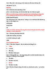 Câu hỏi trắc nghiệm môn triết học Mác – Lê Nin –Trường Đại học Hoa Sen