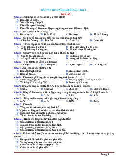 Trắc nghiệm Địa 7 Bài 1: Dân số (có đáp án)