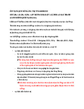 Ôn tập Các Phong Trào Yêu Nước và Giai Cấp (1930-1945) | Môn Lịch sử Đảng - Trường Cao đẳng Công Nghệ Bách Khoa Hà Nội