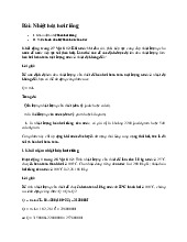 Giải SGK Vật lí 12 Kết nối tri thức Bài 6: Nhiệt hoá hơi riêng