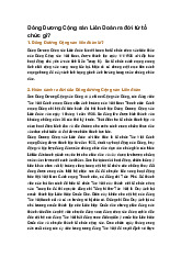 Đông Dương Cộng sản Liên Đoàn ra đời từ tổ chức gì?