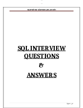 SQL Interview Questions & Answers - Cơ sở dữ liệu | Trường Đại học Khoa học Tự nhiên, Đại học Quốc gia Thành phố Hồ Chí Minh