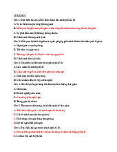 Đề cương tài chính quốc tế - Chương 1 đến chương 5 môn Tài chính | Đại học Công nghệ Giao thông vận tải