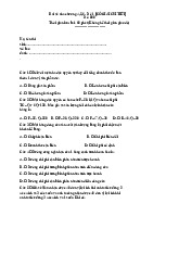 Bài về nhà chương 4,5,6 - Đề 1 môn Kinh tế vi mô | Trường Đại học Kinh Tế Quốc Dân