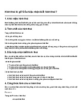 Hình thoi là gì? Dấu hiệu nhận biết hình thoi? | Toán 4