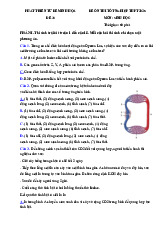 Đề thi thử tốt nghiệp THPT 2025 môn Sinh học bám sát đề minh họa - Đề 38