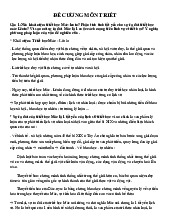 Nội dung cơ bản và phân tích đề cương ôn tập môn Triết học Mác - Lênin | Trường đại học Mở Hà Nội