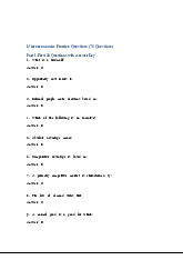 Microeconomics Practice Questions | Microeconomics | Trường Đại học Quốc tế, Đại học Quốc gia Thành phố Hồ Chí Minh