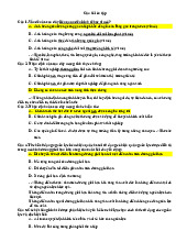 CÂU HỎI ÔN TẬP KINH TẾ VI MÔ | Trường Đại học Kinh Tế - Luật