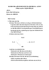 Bài Kiểm Tra Giữa Kỳ Môn KTCT - Kinh Tế Chính Trị Mác - Lenin | Trường Đại học Thương Mại