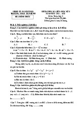 Đề giữa học kì 1 Toán 8 năm 2024 – 2025 trường THCS Tân Bình – Hải Dương