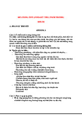 Đề Cương Ôn Tập Hóa Kỹ Thuật Môi Trường | Hóa kỹ thuật | Trường Đại học Khoa học Tự nhiên, Đại học Quốc gia Hà Nội