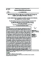 Effects of Heat Stress Exposure and Climate Change on Health and Safety of Outdoor Workers