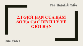 1 Giải tích I_C2