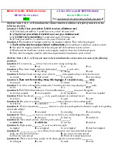 Đề Anh luyện thi tốt nghiệp THPT 2025 bám sát đề minh họa giải chi tiết-Đề 13