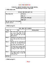 Phiếu Học Tập Ngữ Văn 9 Kết Nối Tri Thức Học Kỳ 1