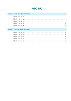 Tuyển tập 05 đề thi thử cuối học kì 1 môn Toán 10 có đáp án