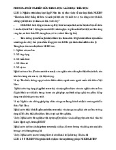 Giải Pháp Học Toán Lớp 4 Môn Nghiên cứu khoa học | Đại học Quy Nhơn