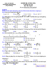 Đề cuối học kì 2 Toán 10 năm 2024 – 2025 trường THPT Nguyễn Thị Giang – Vĩnh Phúc