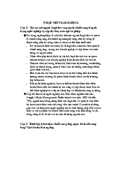 Nhập môn logistics - Logistics | Đại học Bà Rịa - Vũng Tàu