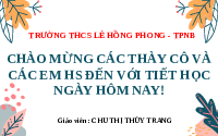 Giáo án điện tử Khoa học tự nhiên 6 bài 14 Chân trời sáng tạo : Một số lương thực, thực phẩm