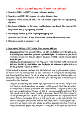 Những vấn đề trọng tâm ôn thi giữa kỳ môn Triết học Mac-Lenin | Trường Đại học Hà Nội