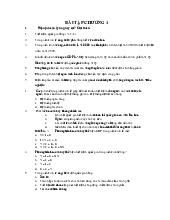 Bài tập chương 4 - bài tập tự luận - Môn Kinh tế vĩ mô - Đại Học Kinh Tế - Đại học Đà Nẵng