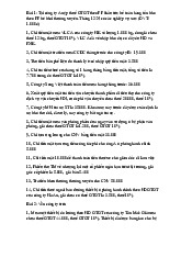 Tính Toán Thuế GTGT và Kế Toán Hàng Tồn Kho - Bài tập môn Kinh tế vi mô 1 | Học viện Tài chính