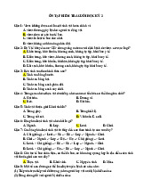 Ôn tập cuối kỳ Ký sinh trùng | Đại học Y Dược Huế
