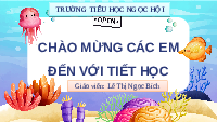 Giáo án điện tử Toán 3 Chương 1 Cánh diều: Bảng nhân 4
