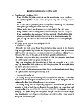 Đề cương môn đường lối đảng cộng sản việt nam- Trường Đại học bách khoa - Đại học đà nẵng