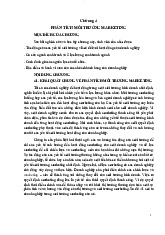 Chương 4 PHÂN TÍCH MÔI TRƯỜNG MARKETING | Đại học Kinh tế Kỹ thuật Công nghiệp