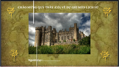 Giáo án điện tử Lịch Sử 7 KNTT - Bài 1  Kết Nối Tri Thức: Quá trình hình thành và phát triển của chế độ phong kiến ở Tây Âu.